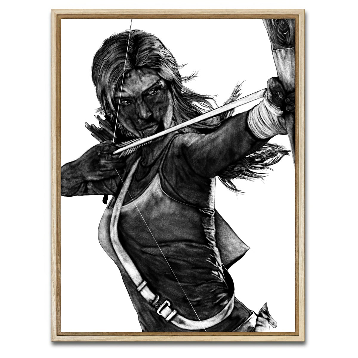 AUTO-MOCKUP WHITE | Lara 2 | 1 Piece | Natural Framed Canvas | group=3x4