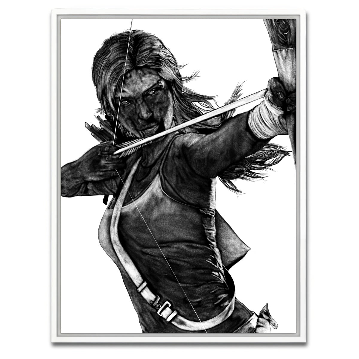 AUTO-MOCKUP WHITE | Lara 2 | 1 Piece | White Framed Canvas | group=3x4