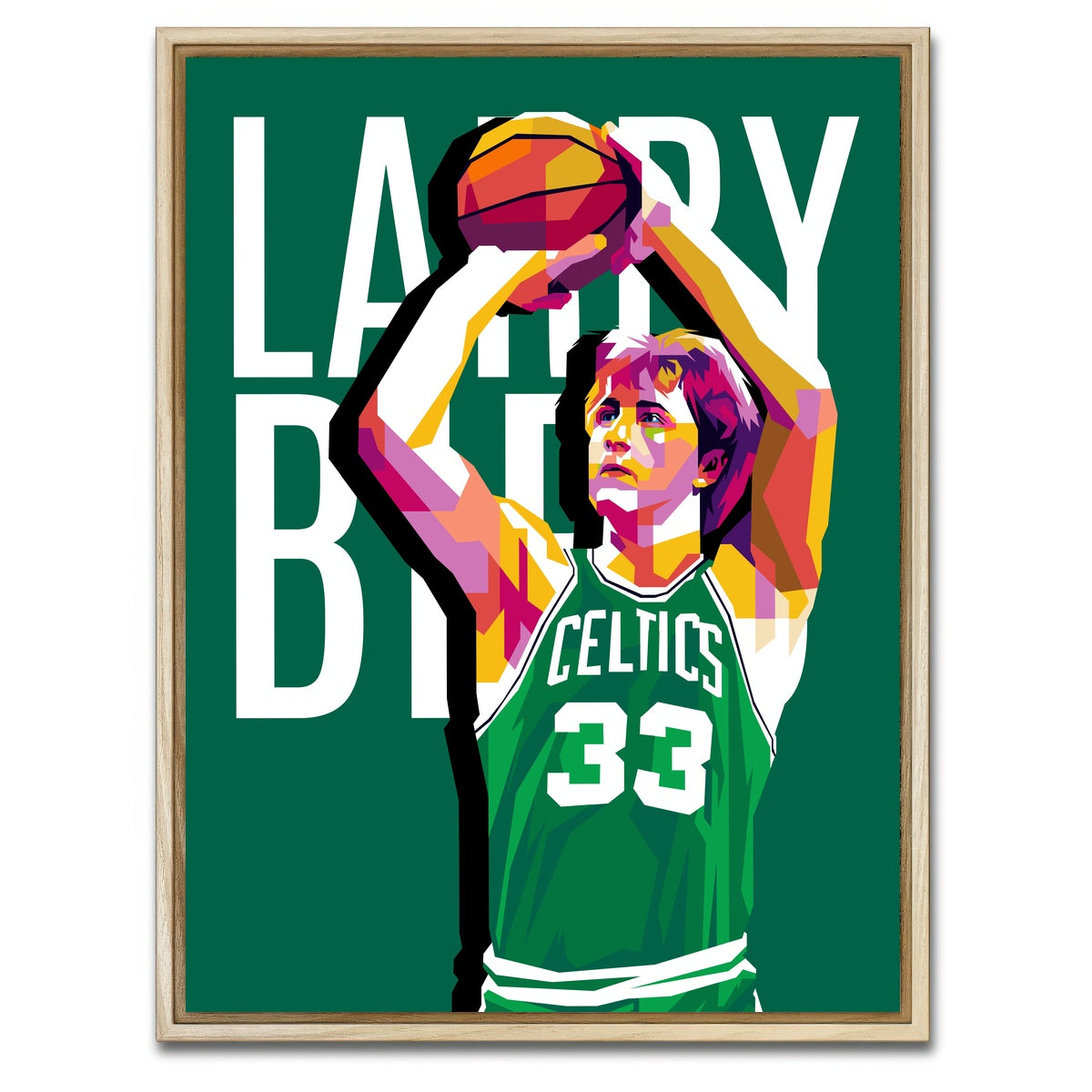 AUTO-MOCKUP WHITE | Larry Legend | 1 Piece | Natural Framed Canvas | group=3x4