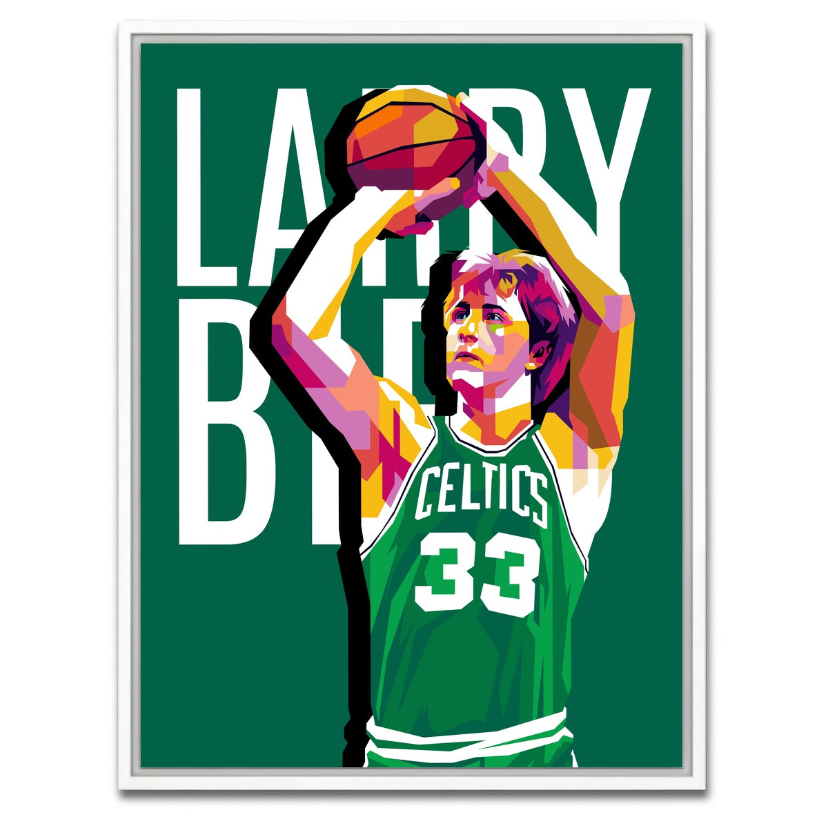 AUTO-MOCKUP WHITE | Larry Legend | 1 Piece | White Framed Canvas | group=3x4