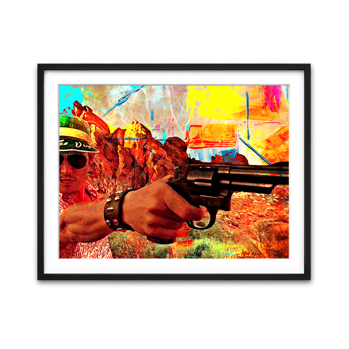 Framed Print 4x3 Black