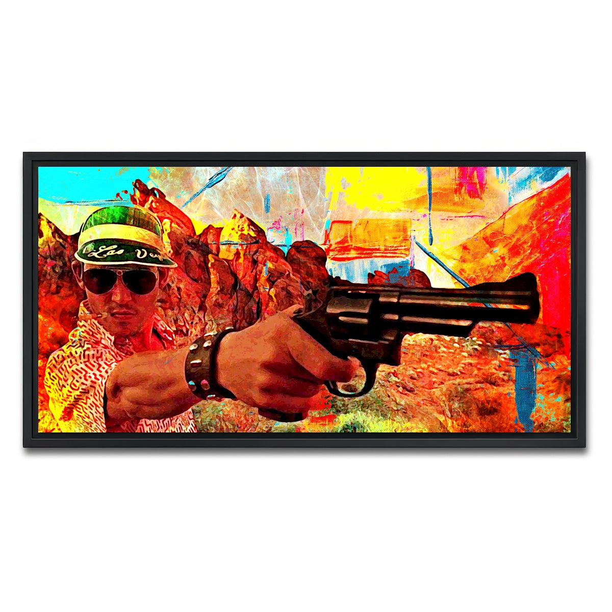 AUTO-MOCKUP WHITE | Las Vegas Trip | 1 Piece | Black Framed Canvas | group=2x1