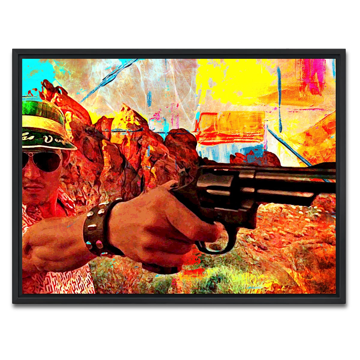 AUTO-MOCKUP WHITE | Las Vegas Trip | 1 Piece | Black Framed Canvas | group=4x3