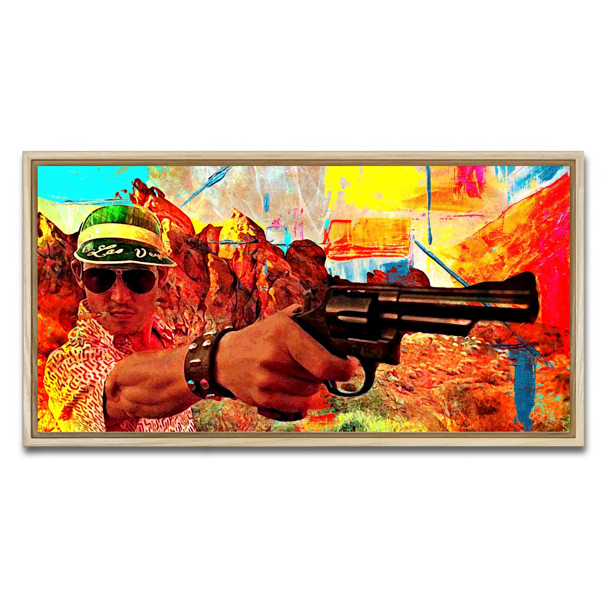 AUTO-MOCKUP WHITE | Las Vegas Trip | 1 Piece | Natural Framed Canvas | group=2x1