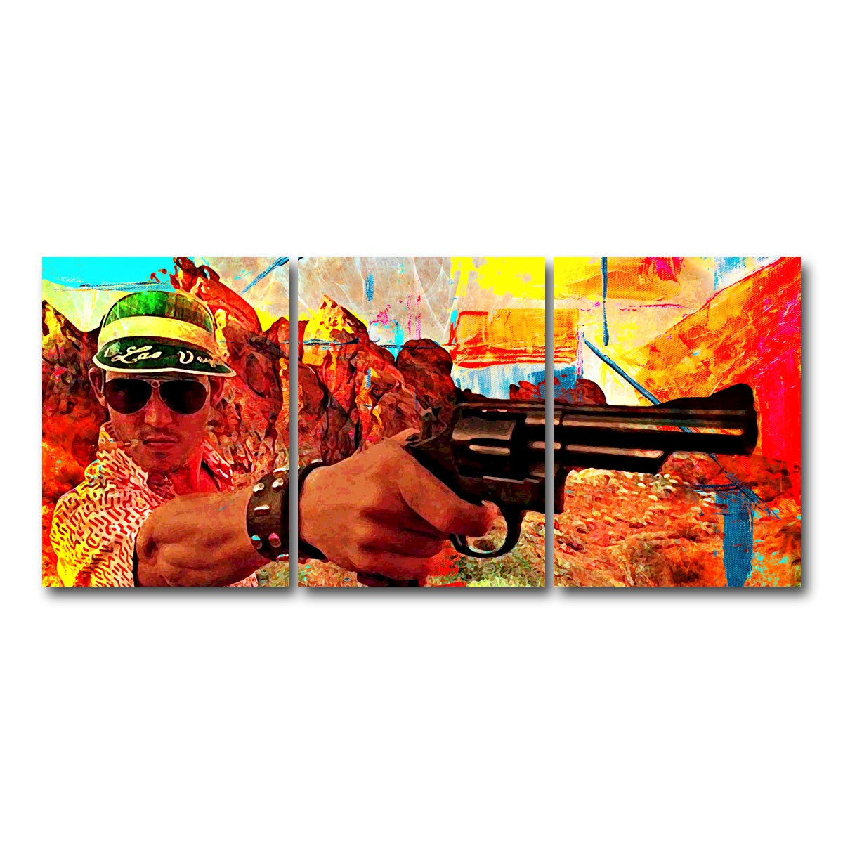 AUTO-MOCKUP WHITE | Las Vegas Trip | 3 Piece | Gallery Wrap Canvas | group=18x24