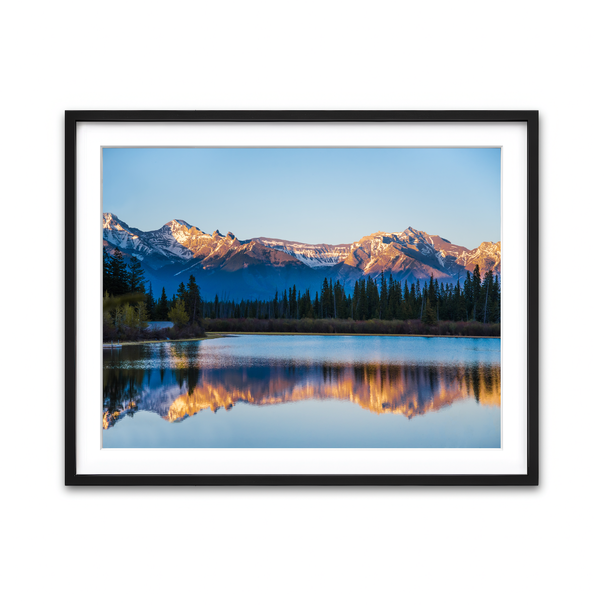 Framed Print 4x3 Black