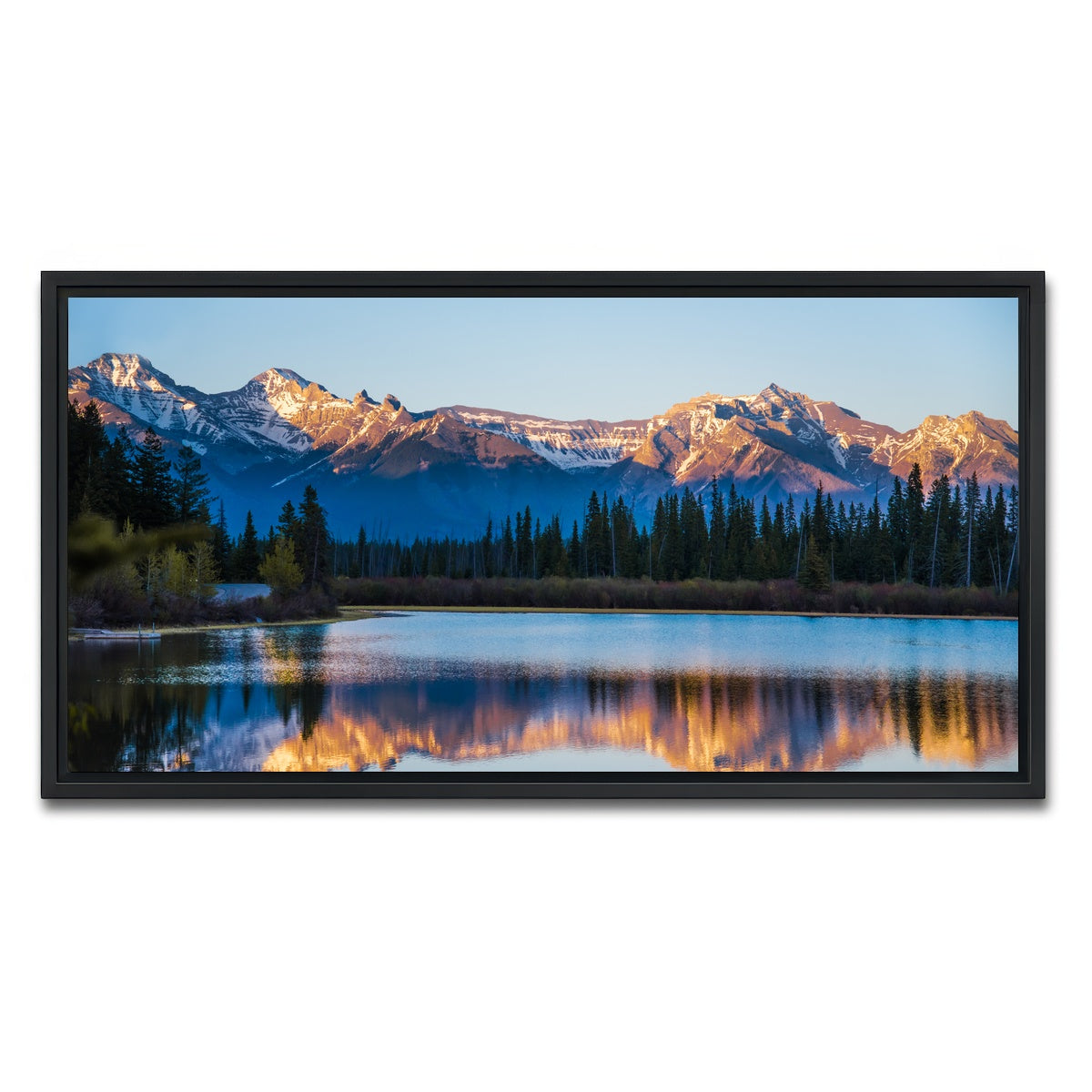 AUTO-MOCKUP WHITE | Last Light | 1 Piece | Black Framed Canvas | group=2x1