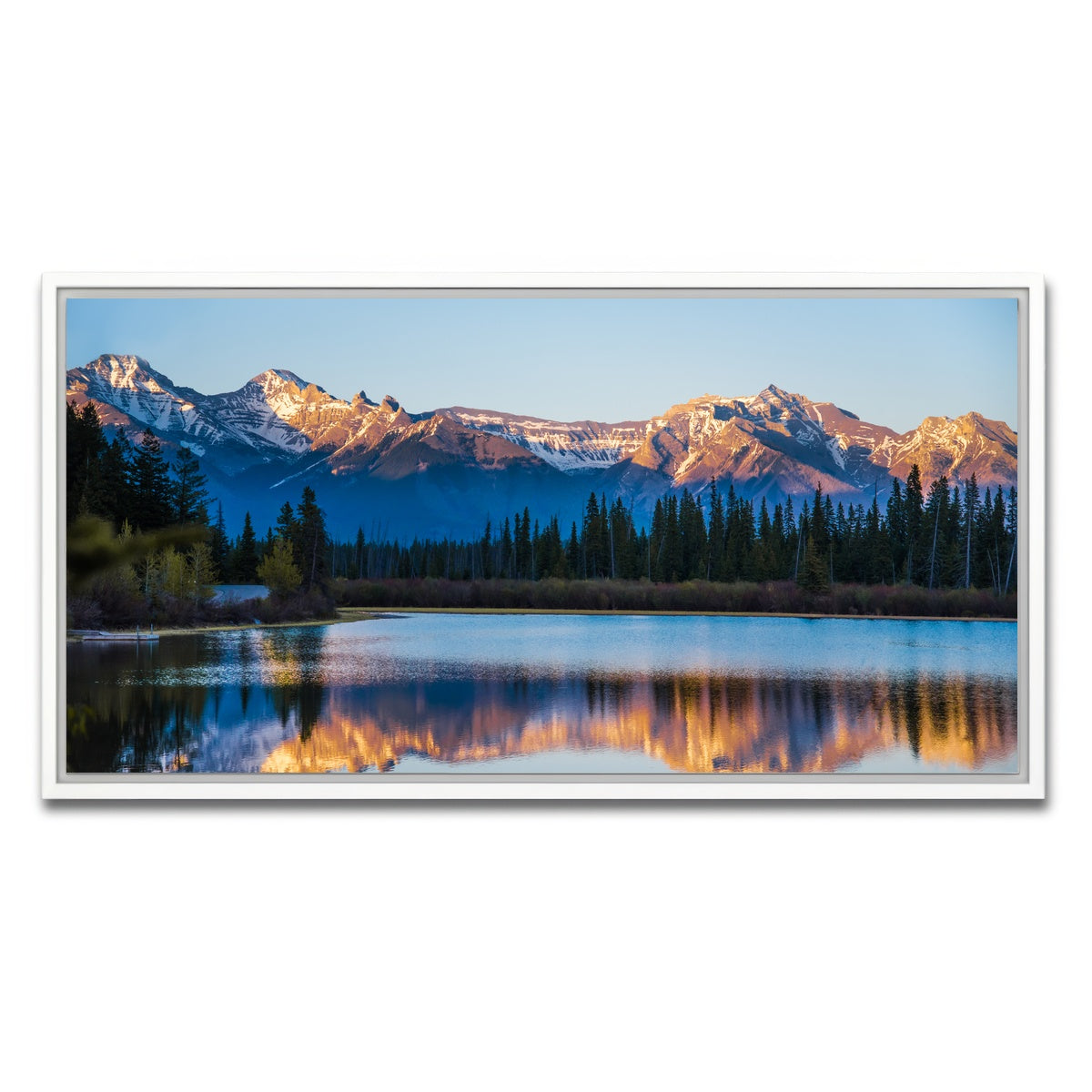 AUTO-MOCKUP WHITE | Last Light | 1 Piece | White Framed Canvas | group=2x1