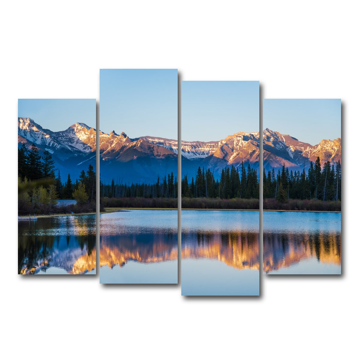 AUTO-MOCKUP WHITE | Last Light | 4 Piece | Gallery Wrap Canvas | group=4_normal