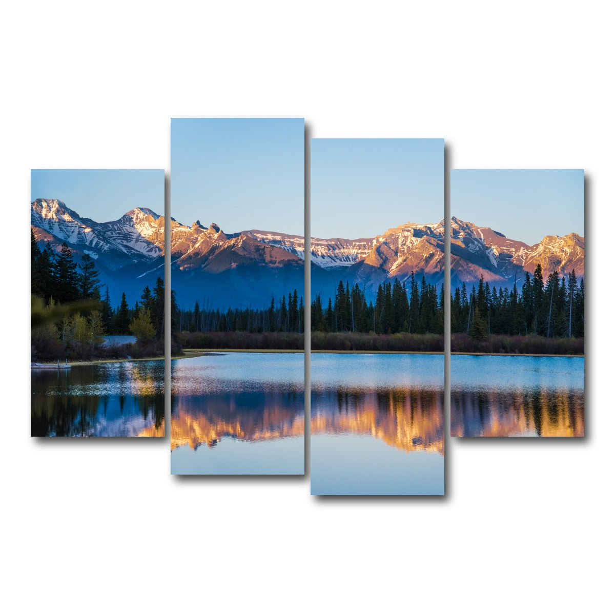AUTO-MOCKUP WHITE | Last Light | 4 Piece | Gallery Wrap Canvas | group=4_short