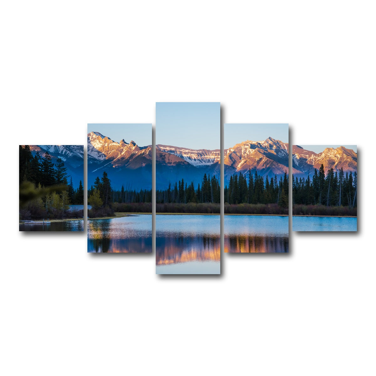 AUTO-MOCKUP WHITE | Last Light | 5 Piece | Gallery Wrap Canvas | group=5_short