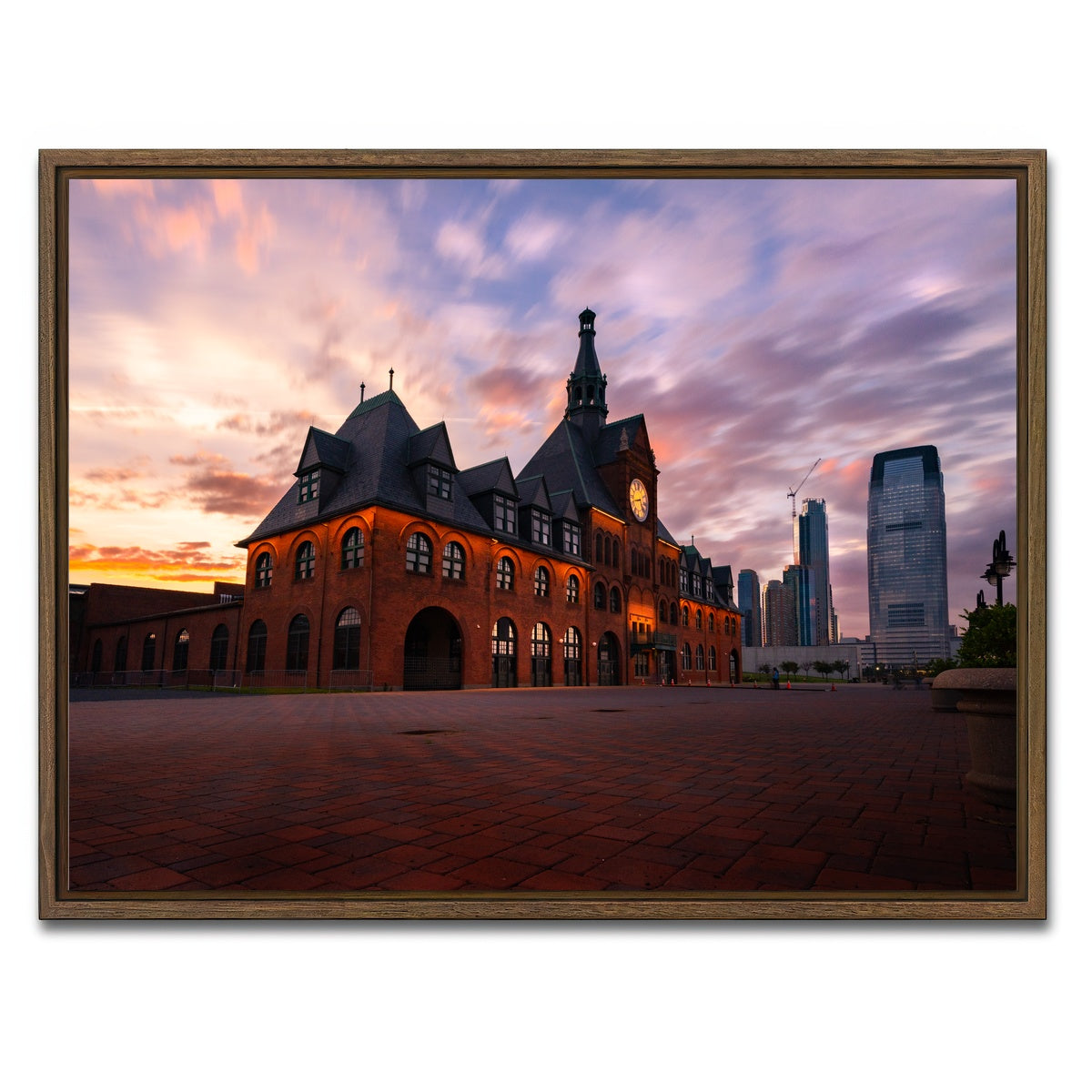 AUTO-MOCKUP WHITE | Last Stop | 1 Piece | Walnut Framed Canvas | group=4x3