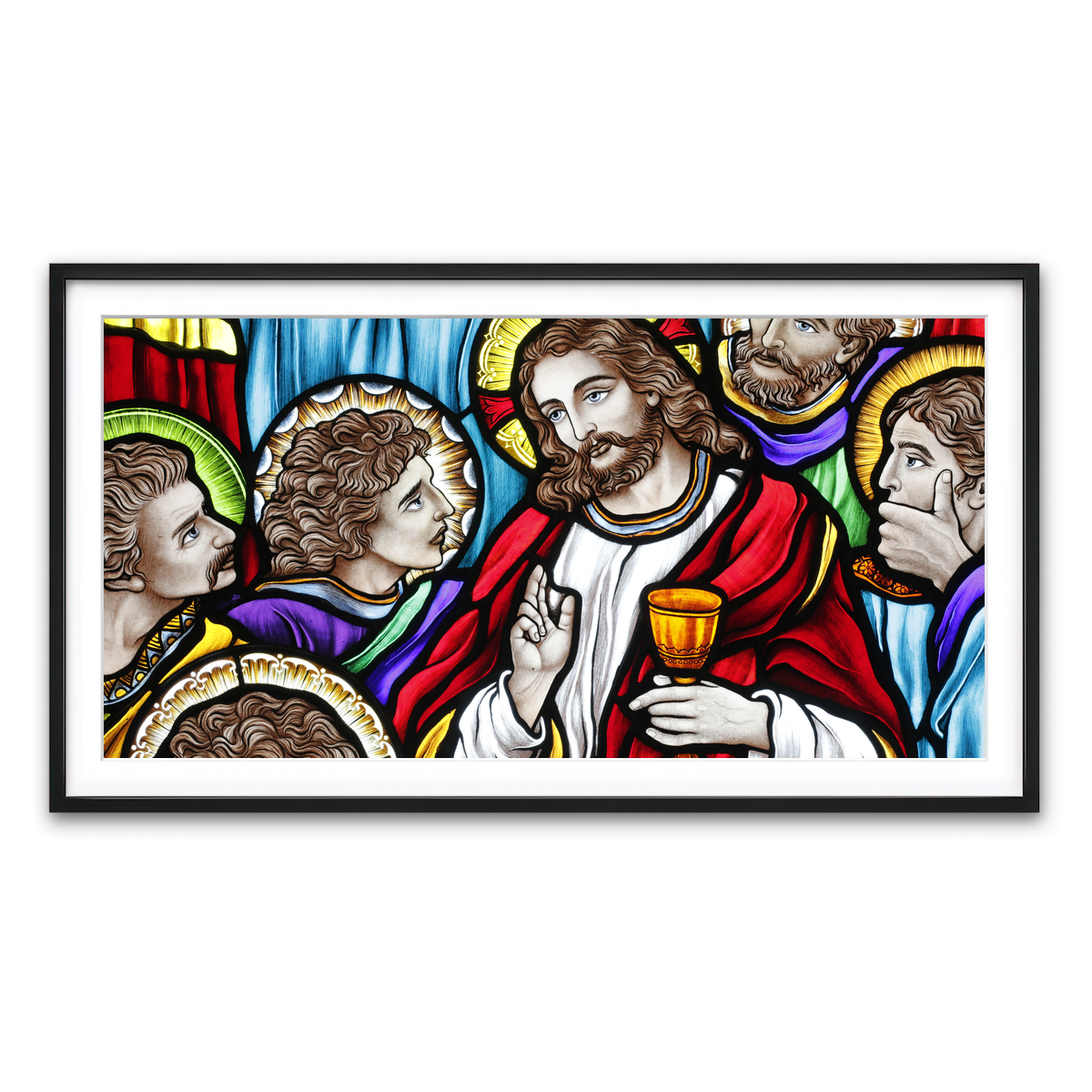 Framed Print 2x1 Black