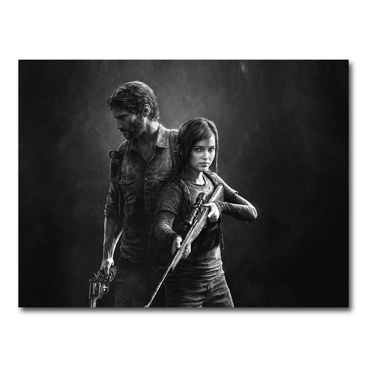 AUTO-MOCKUP WHITE | Last of Us | 1 Piece | Gallery Wrap Canvas | group=4x3