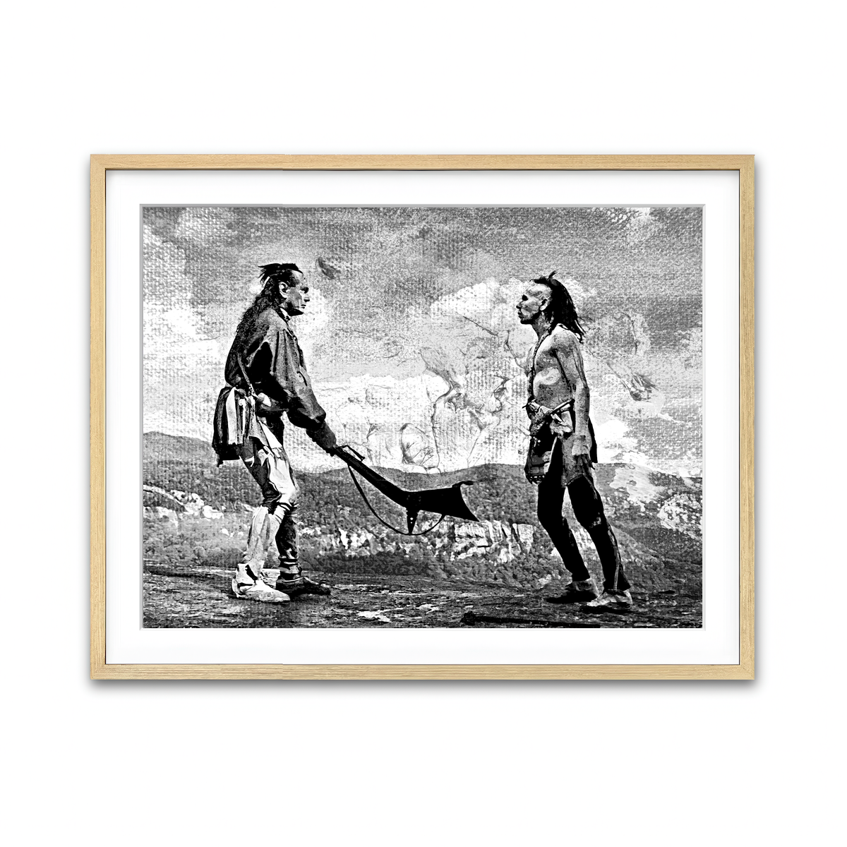 Framed Print 4x3 Natural