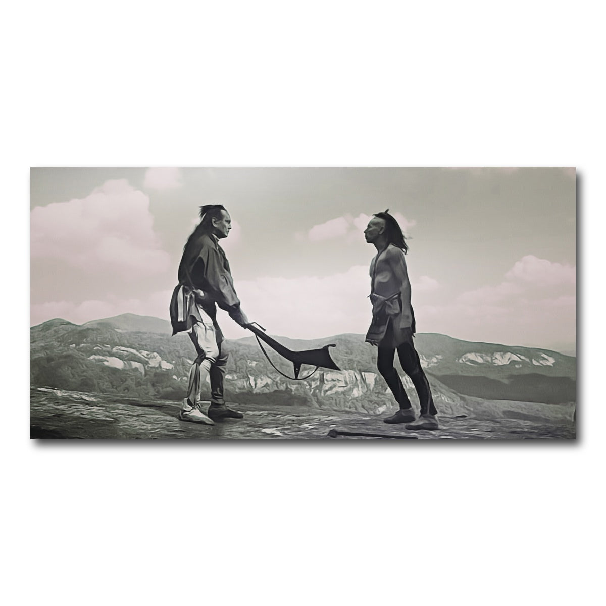 AUTO-MOCKUP WHITE | Last of the Mohicans | 1 Piece | Gallery Wrapped | group=2x1
