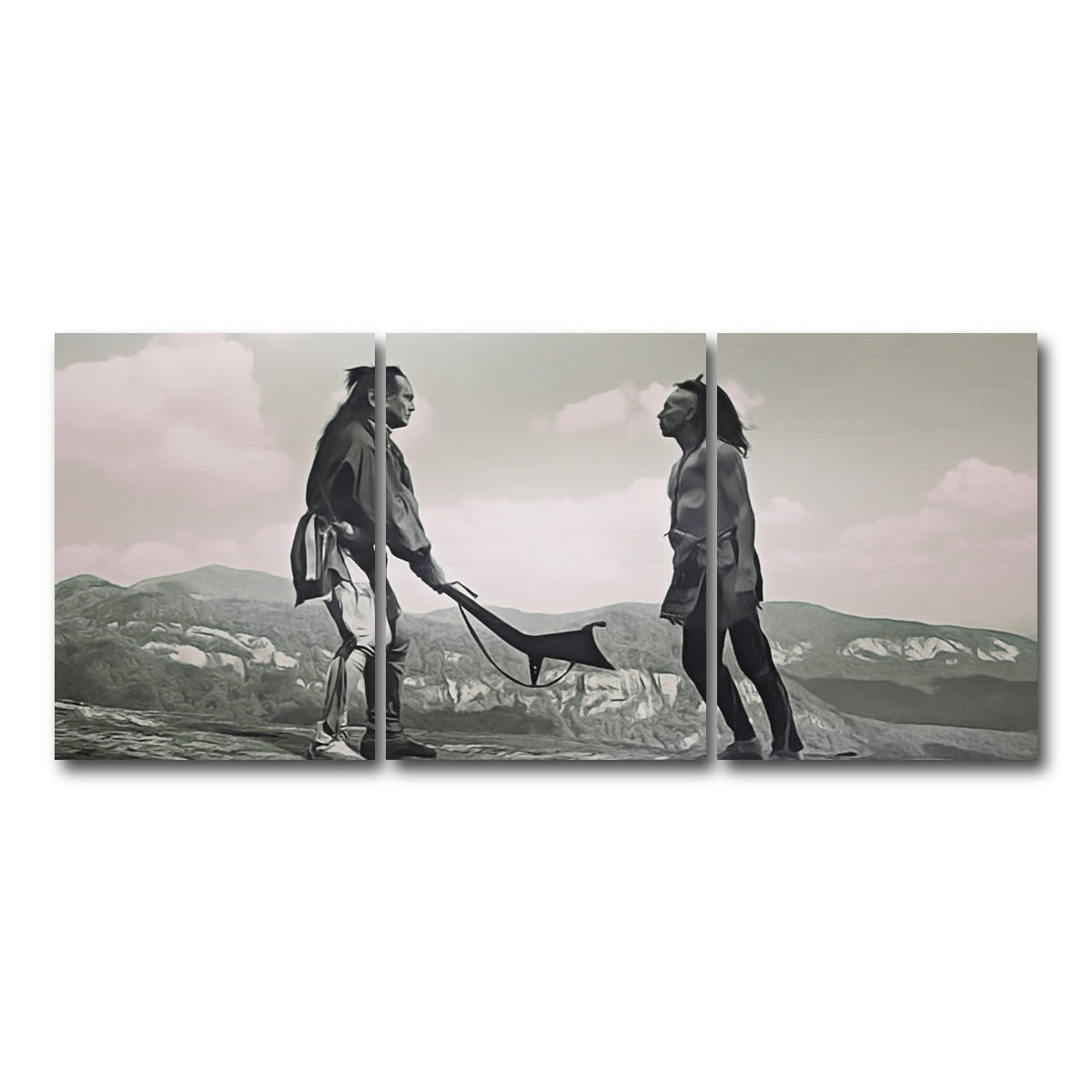 AUTO-MOCKUP WHITE | Last of the Mohicans | 3 Piece | Gallery Wrapped | group=18x24
