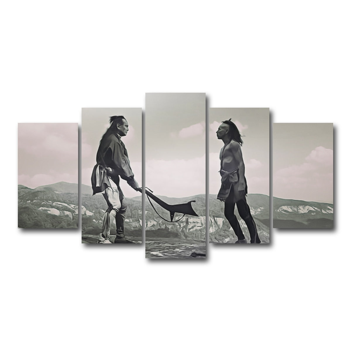 AUTO-MOCKUP WHITE | Last of the Mohicans | 5 Piece | Gallery Wrapped | group=5_normal