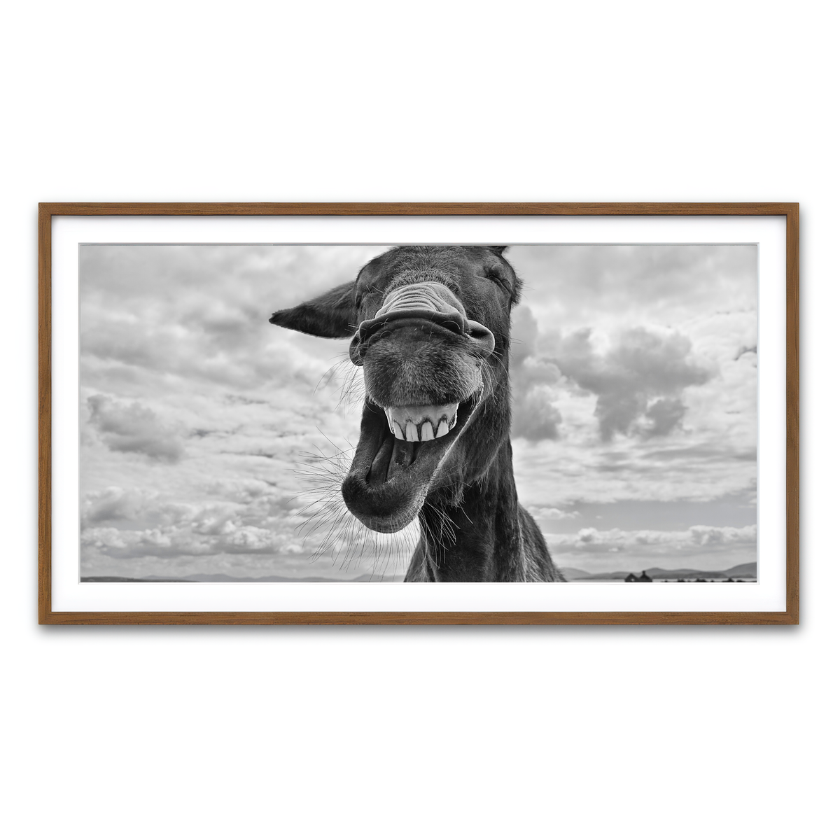 Framed Print 2x1 Walnut