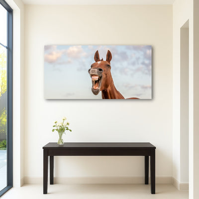 AUTO-MOCKUP ROOM | Laughing horse