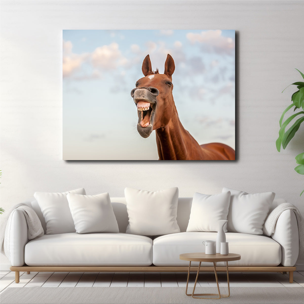 Laughing Horse Wall Art