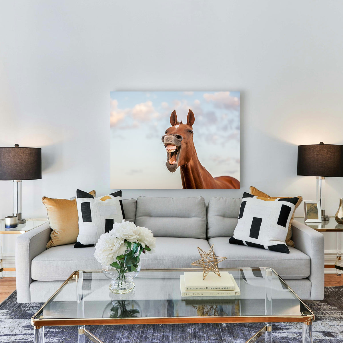 Laughing Horse Wall Art