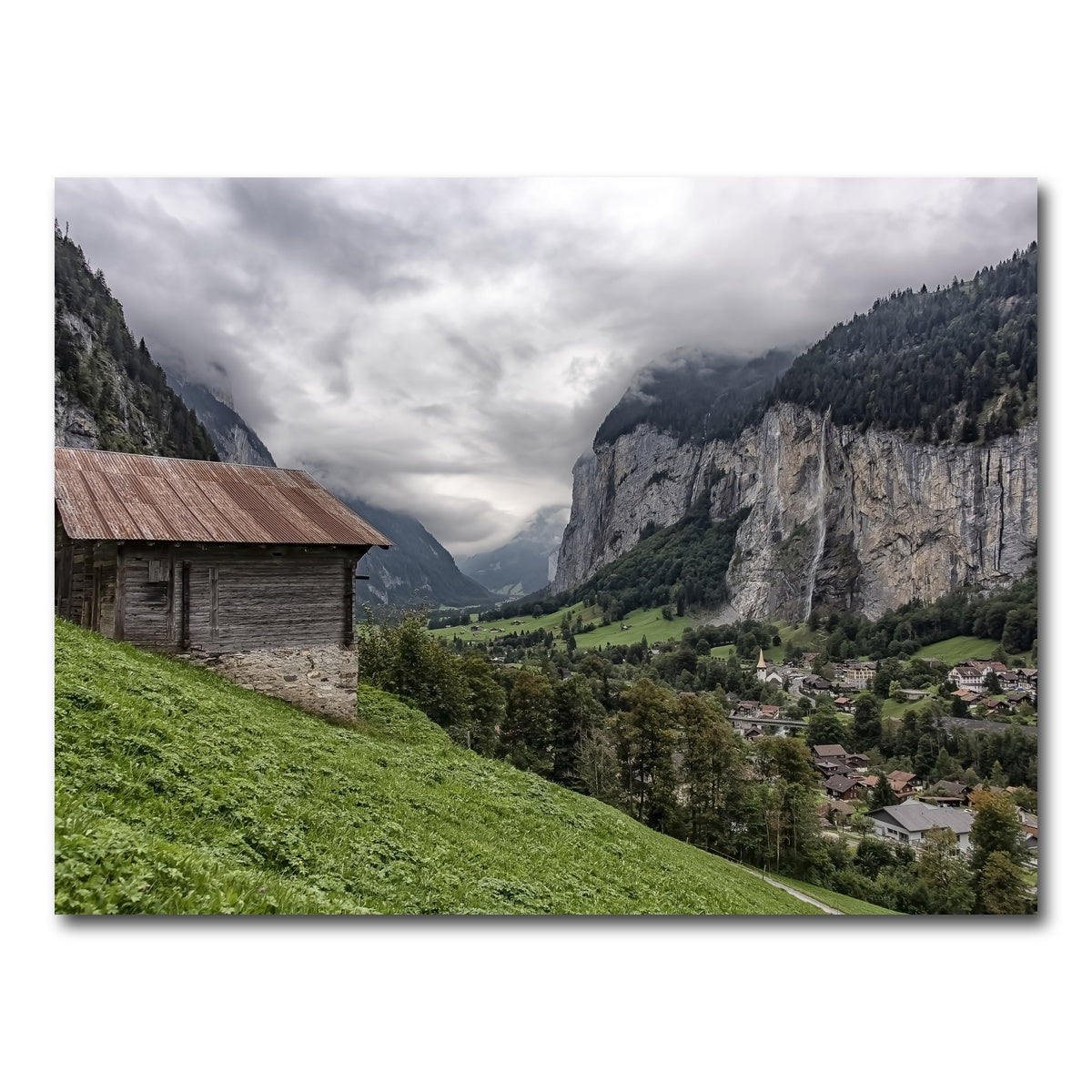 AUTO-MOCKUP WHITE | Lauterbrunnen | 1 Piece | Gallery Wrap Canvas | group=4x3