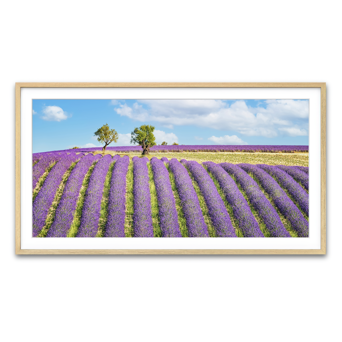 Framed Print 2x1 Natural