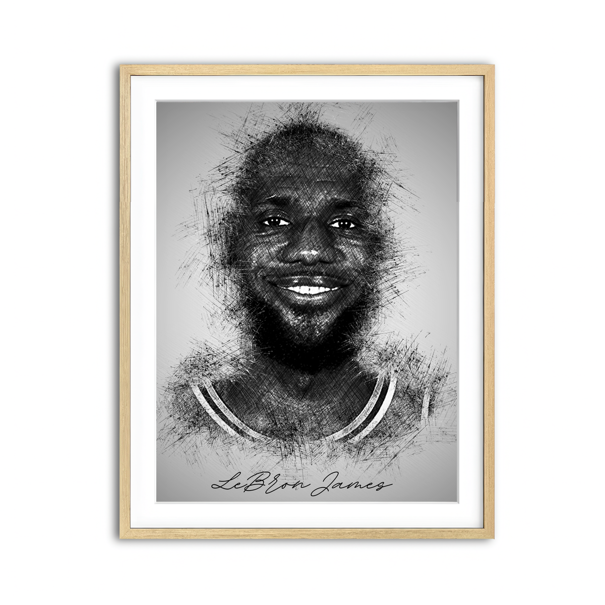 Framed Print 3x4 Natural