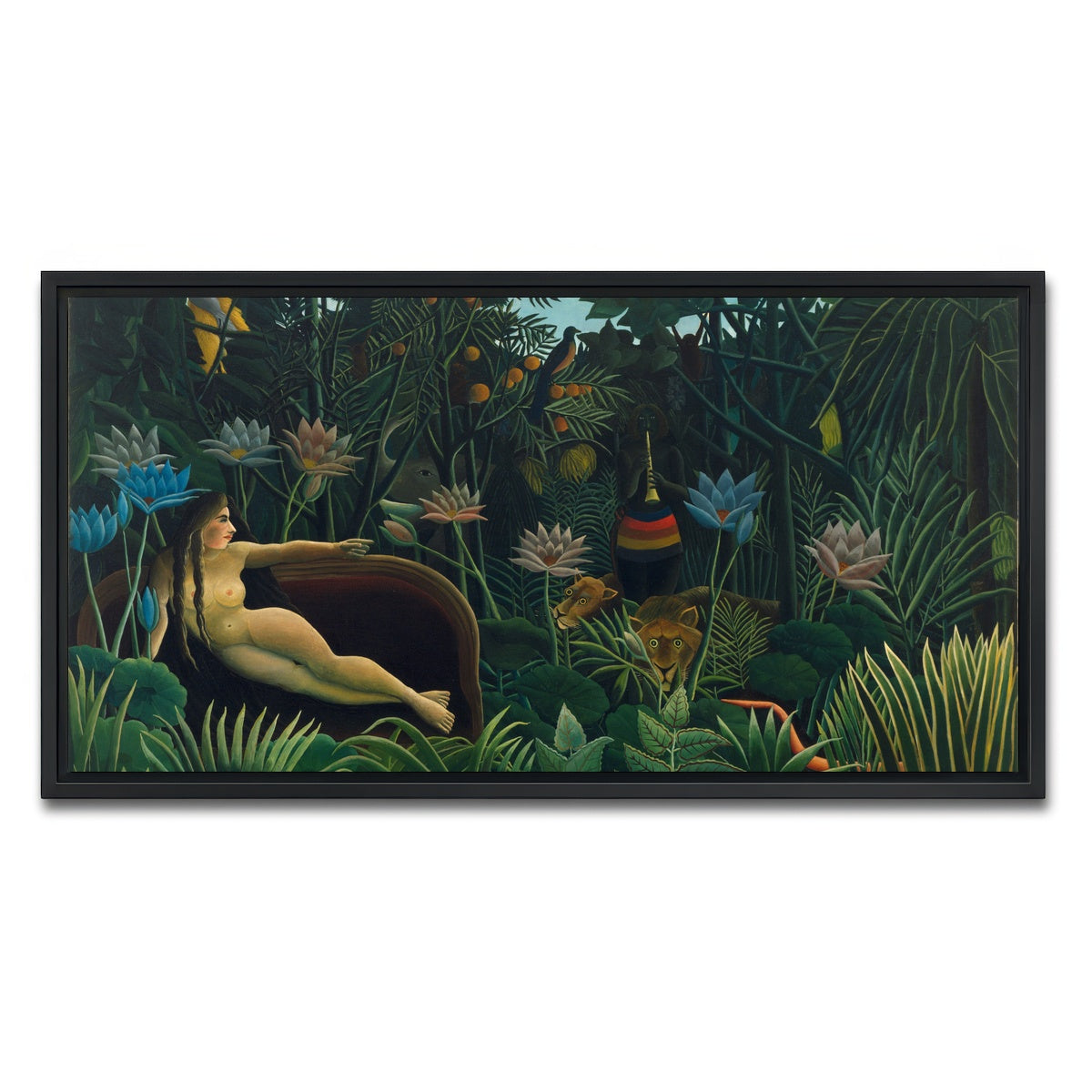 AUTO-MOCKUP WHITE | Le Reve | 1 Piece | Black Framed Canvas | group=2x1