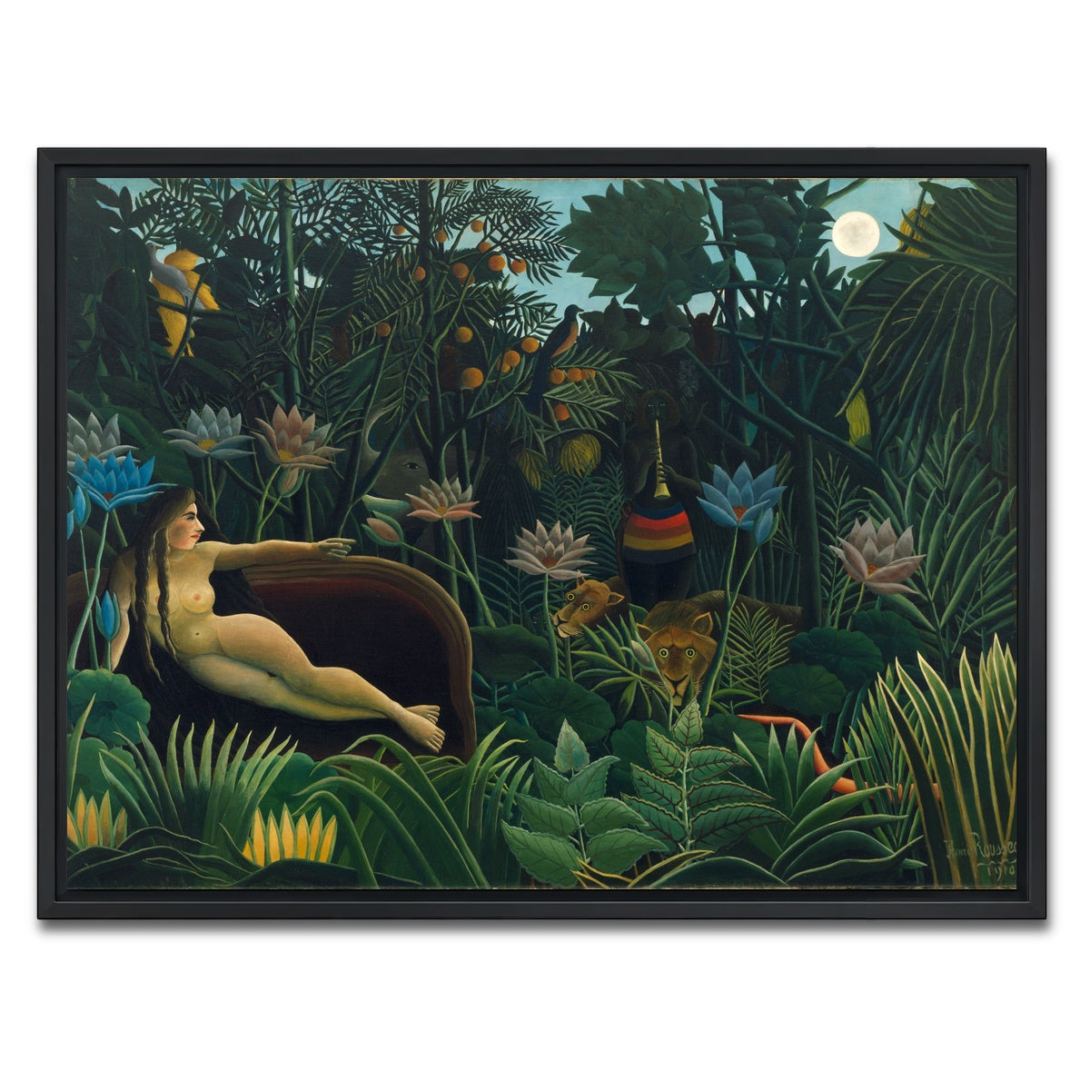 AUTO-MOCKUP WHITE | Le Reve | 1 Piece | Black Framed Canvas | group=4x3