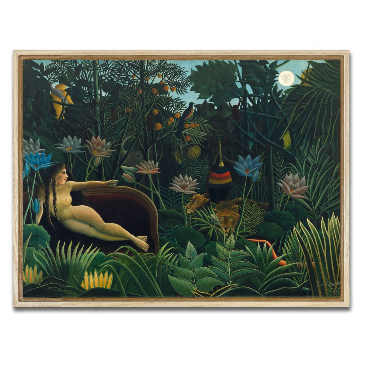 AUTO-MOCKUP WHITE | Le Reve | 1 Piece | Natural Framed Canvas | group=4x3