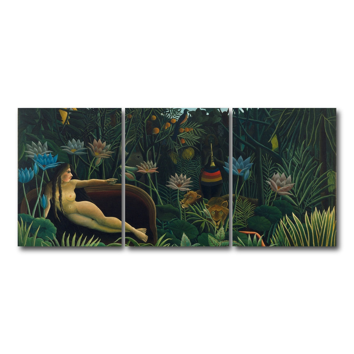 AUTO-MOCKUP WHITE | Le Reve | 3 Piece | Gallery Wrap Canvas | group=18x24