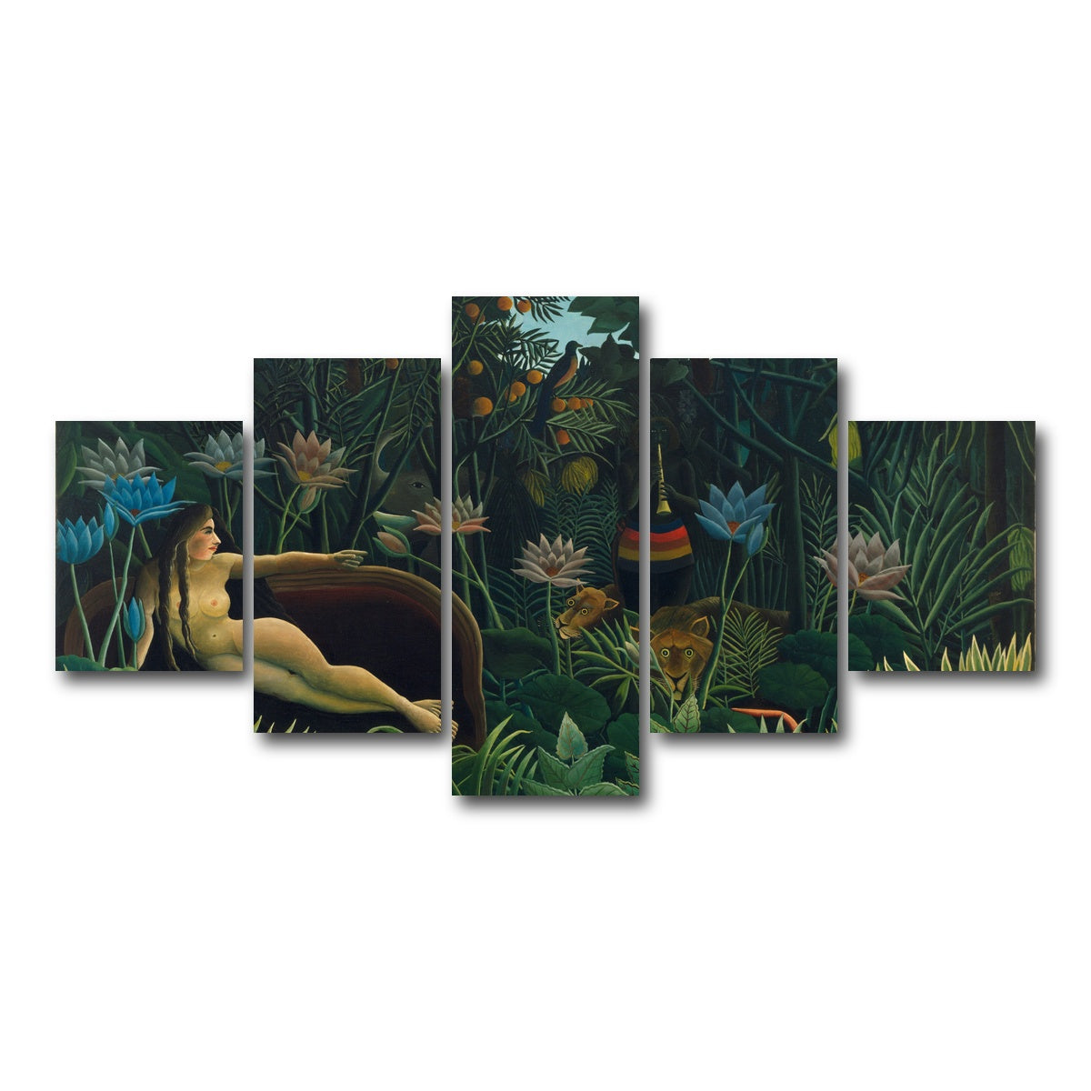 AUTO-MOCKUP WHITE | Le Reve | 5 Piece | Gallery Wrap Canvas | group=5_short