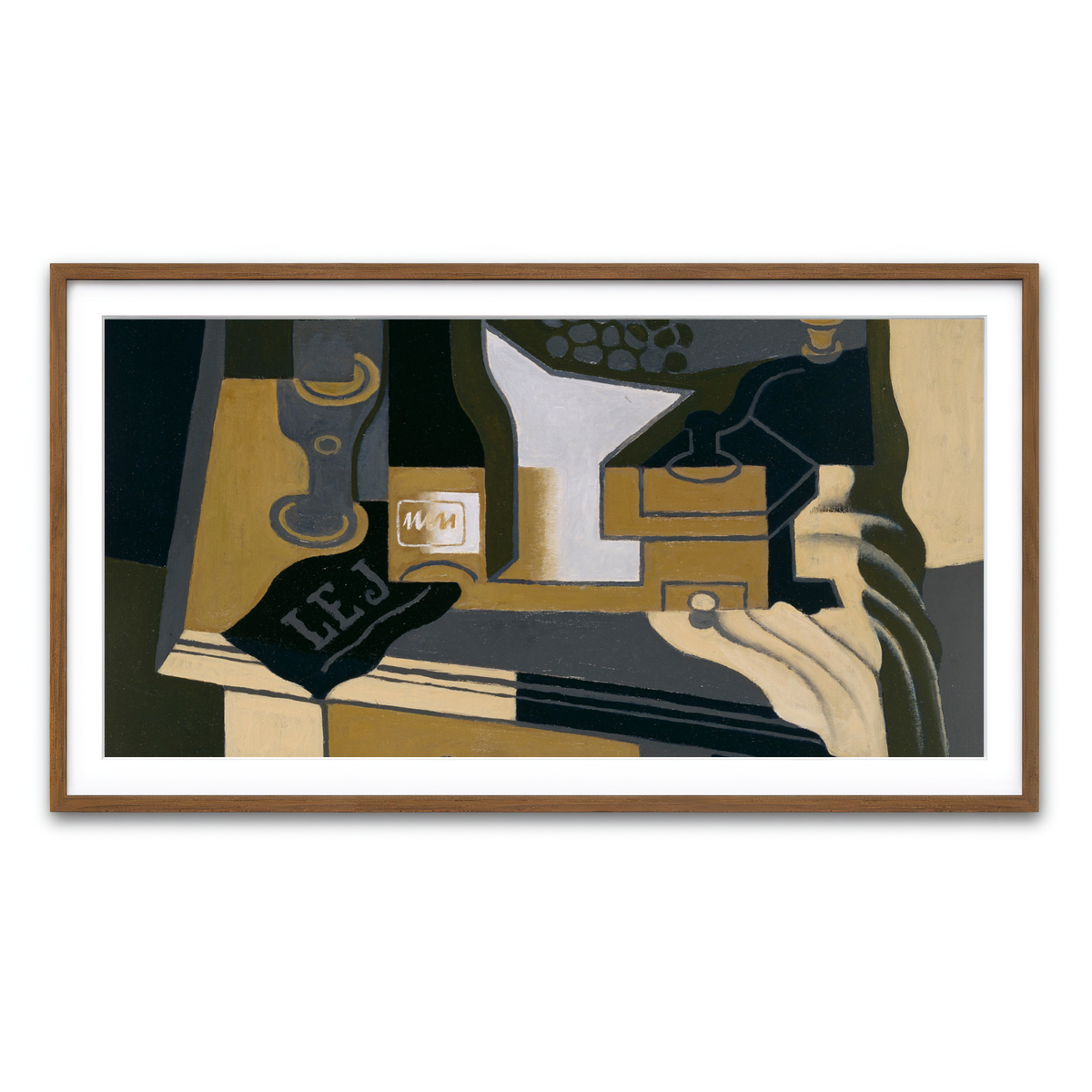 Framed Print 2x1 Walnut