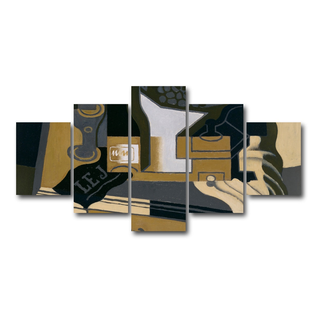 AUTO-MOCKUP WHITE | Le moulin a cafe | 5 Piece | Gallery Wrap Canvas | group=5_short