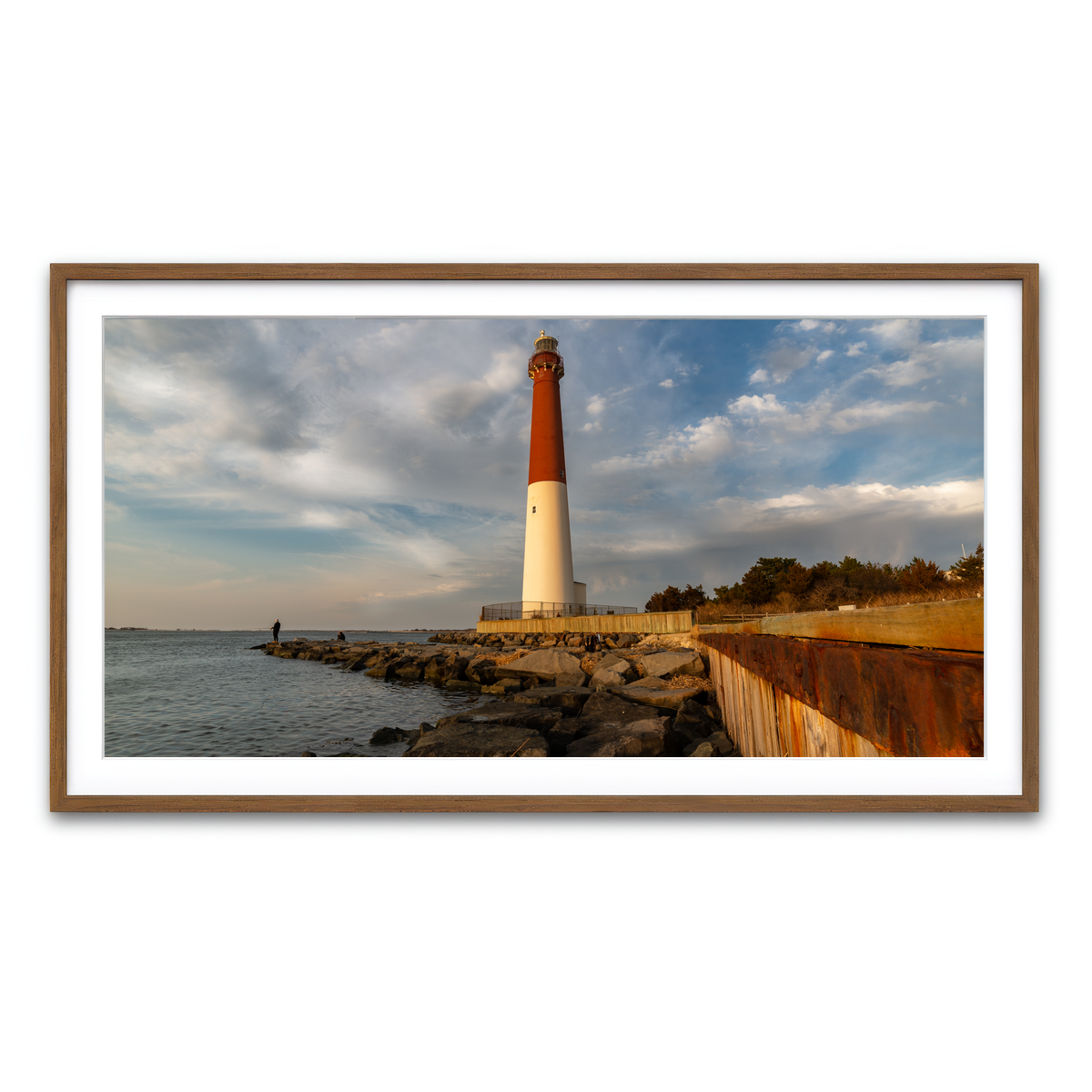 Framed Print 2x1 Walnut