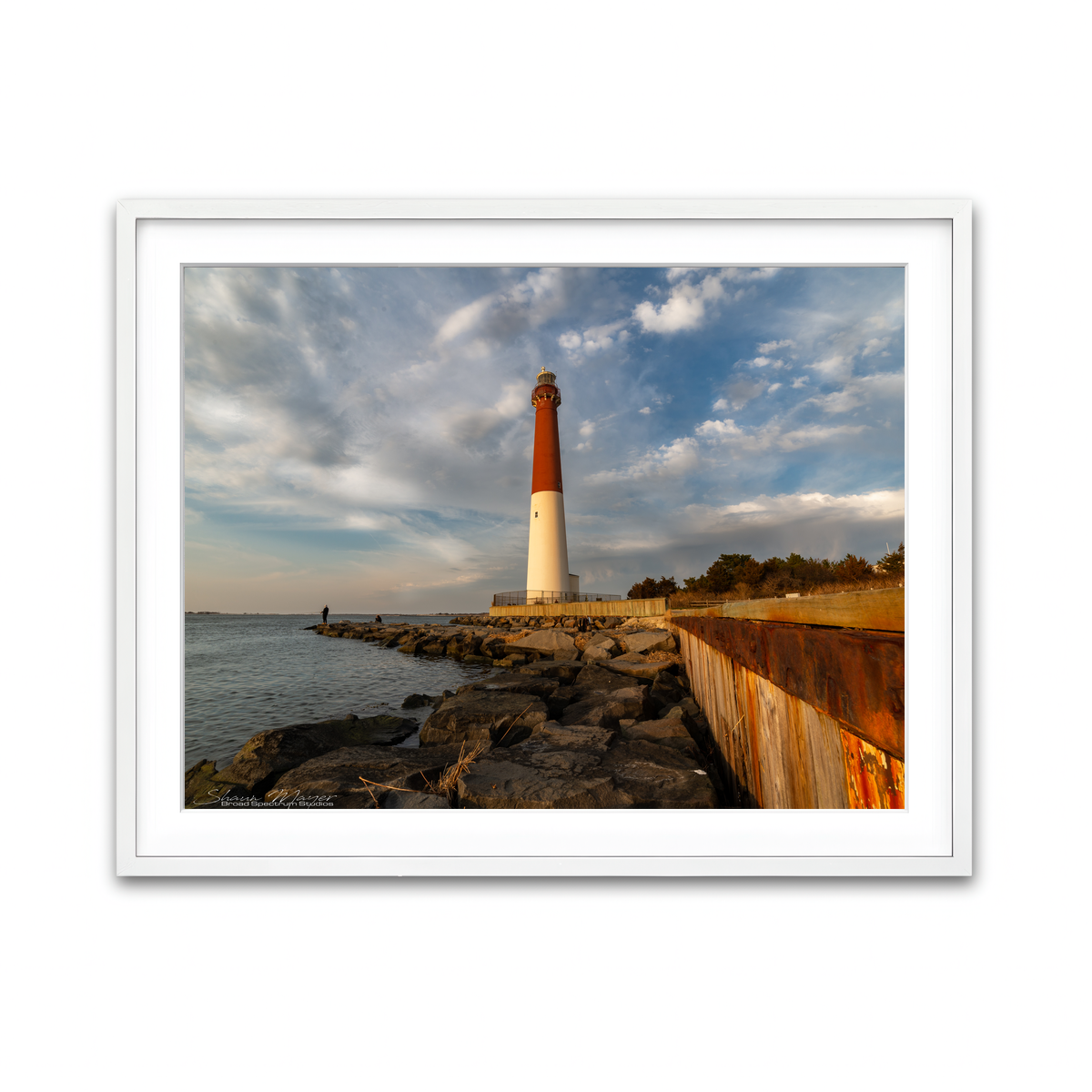 Framed Print 4x3 White