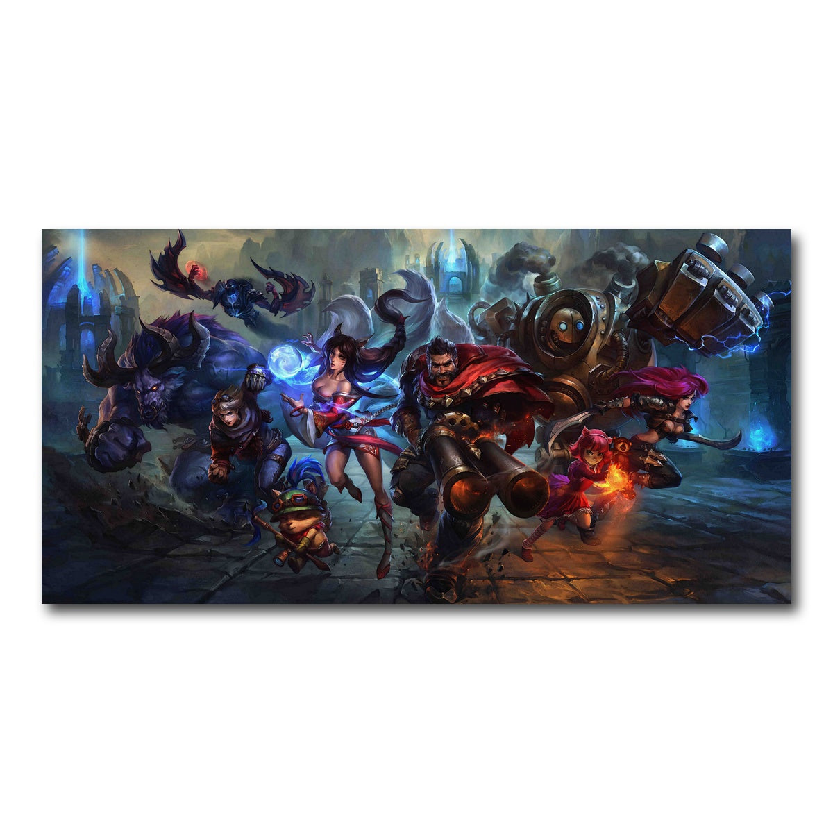 AUTO-MOCKUP WHITE | League of Legends | 1 Piece | Gallery Wrap Canvas | group=2x1