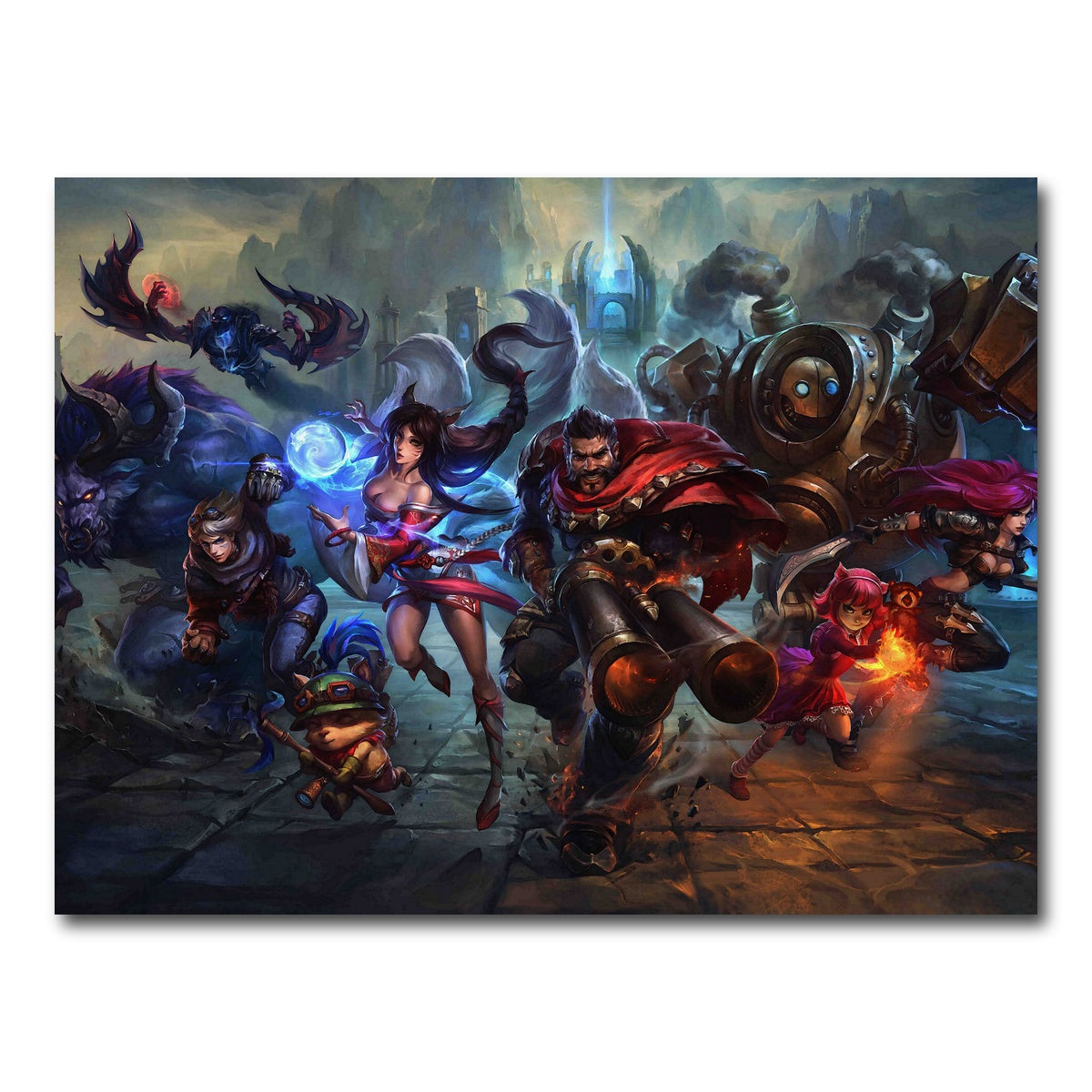 AUTO-MOCKUP WHITE | League of Legends | 1 Piece | Gallery Wrap Canvas | group=4x3