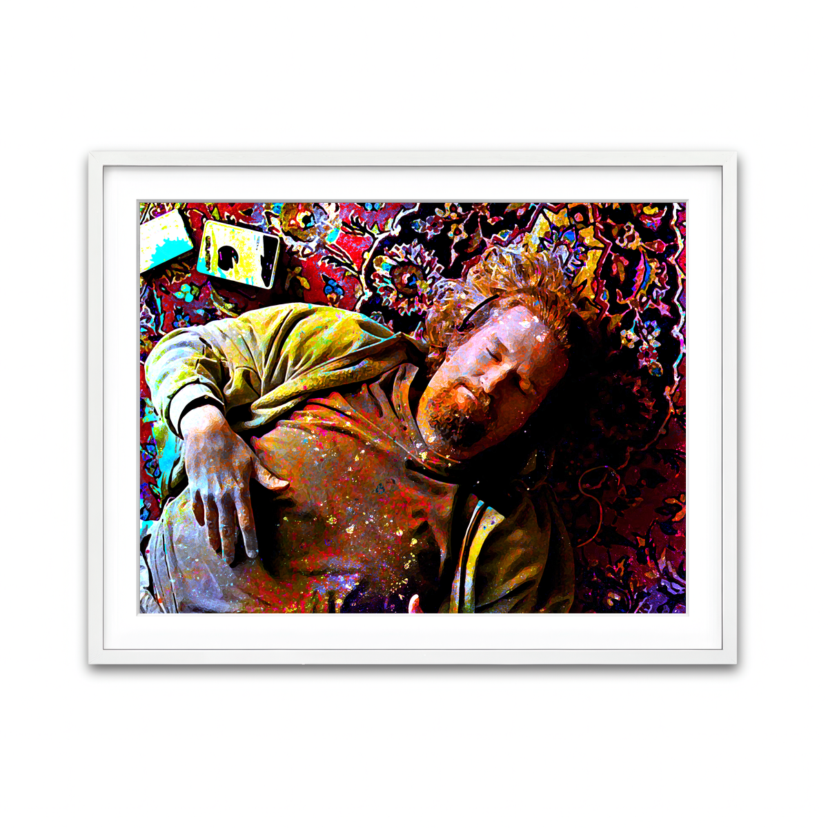 Framed Print 4x3 White