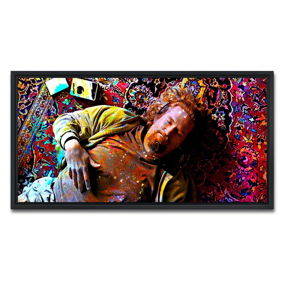 AUTO-MOCKUP WHITE | Lebowski Rug | 1 Piece | Black Framed Canvas | group=2x1