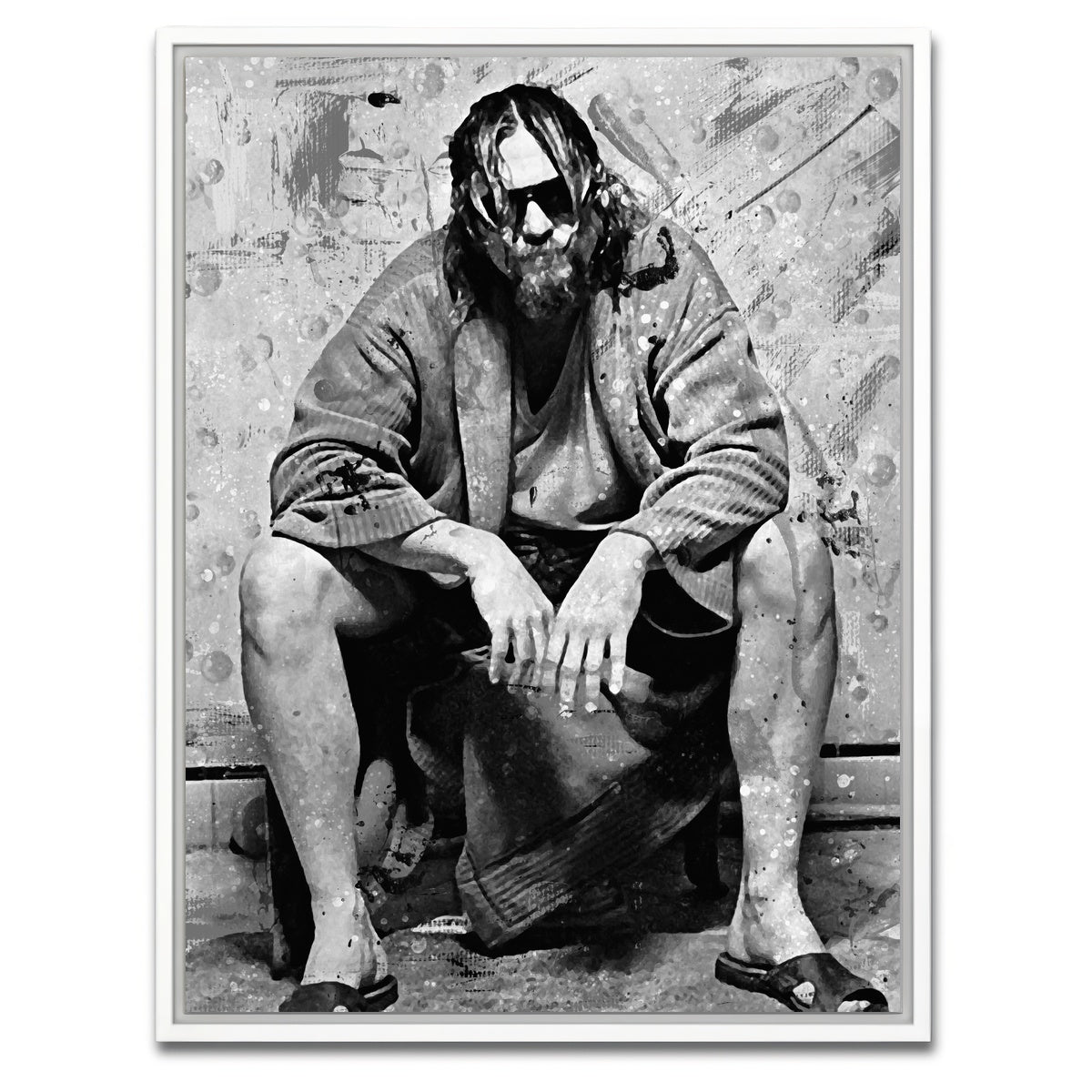 AUTO-MOCKUP WHITE | Lebowski Toilet | 1 Piece | White Framed Canvas | group=3x4