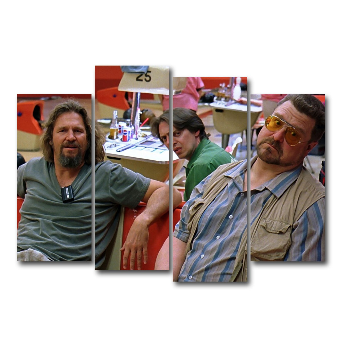 AUTO-MOCKUP WHITE | Lebowski | 4 Piece | Gallery Wrap Canvas | group=4_normal