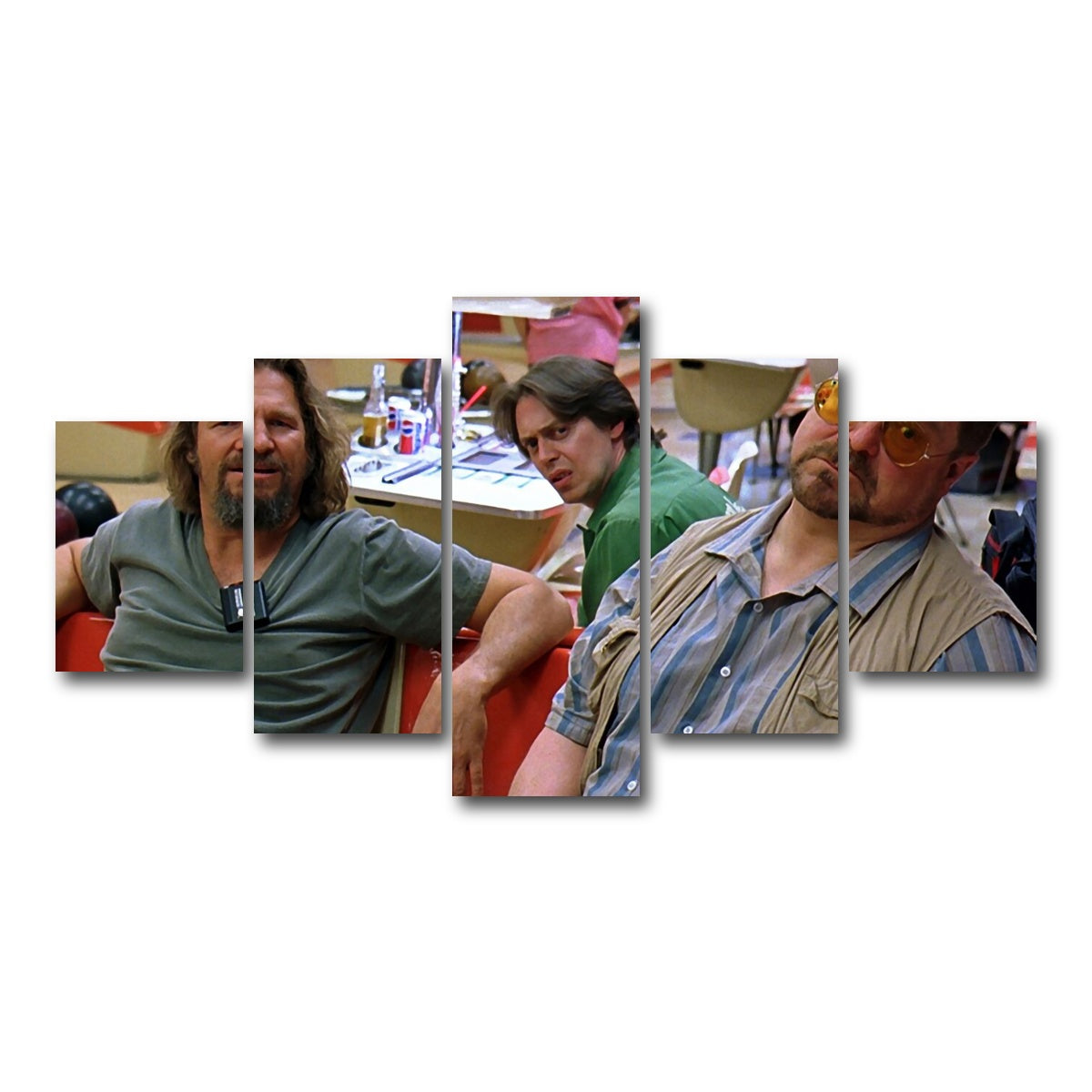 AUTO-MOCKUP WHITE | Lebowski | 5 Piece | Gallery Wrap Canvas | group=5_short