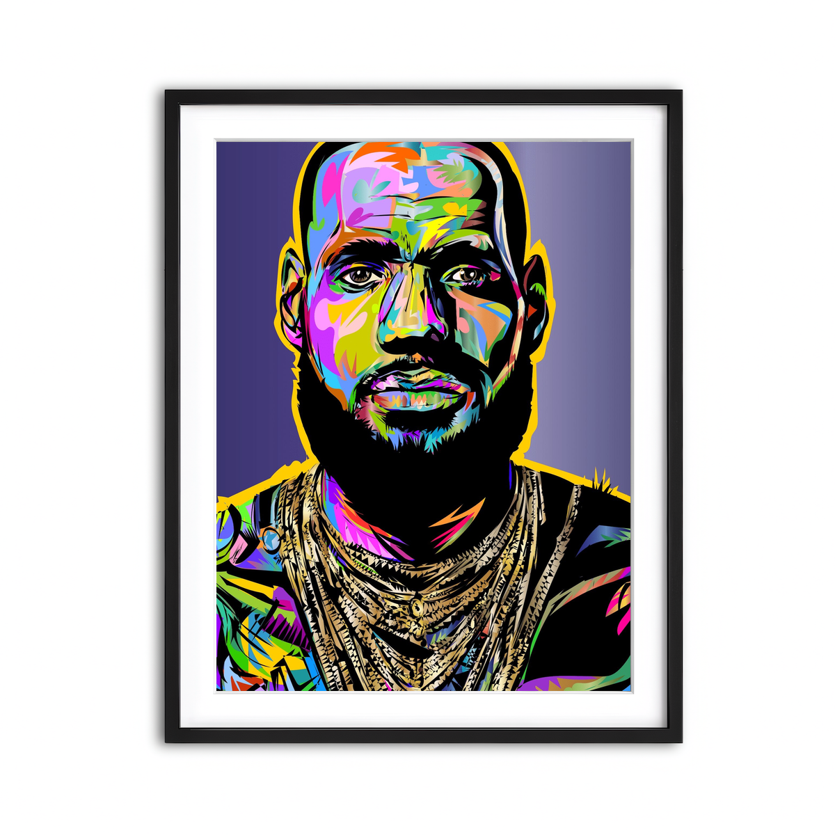 Framed Print 3x4 Black