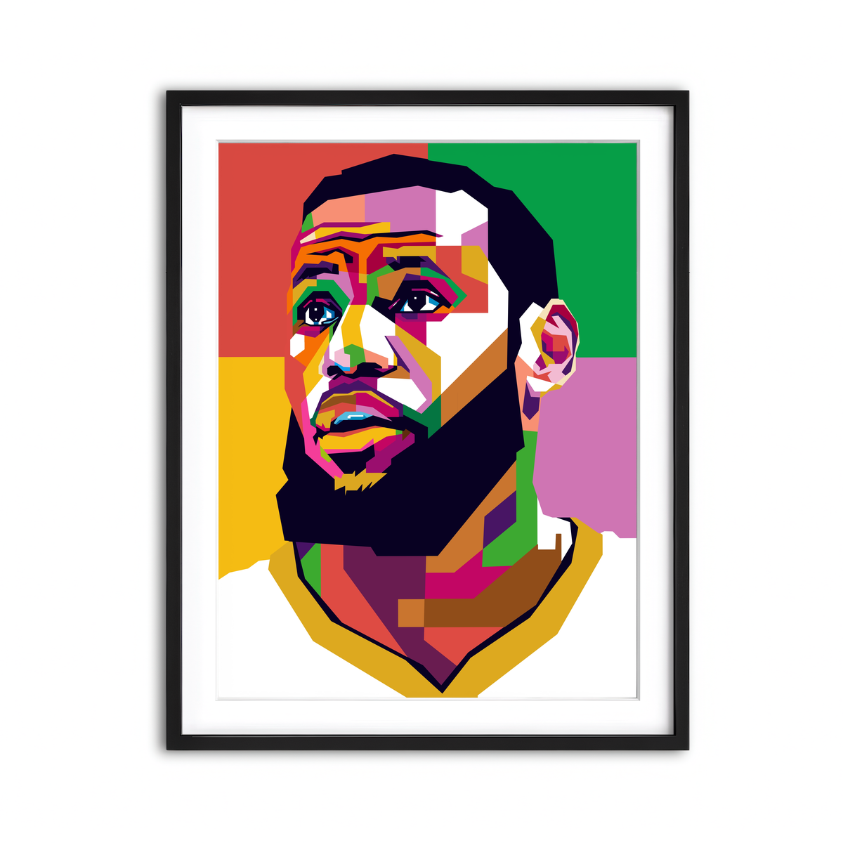 Framed Print 3x4 Black