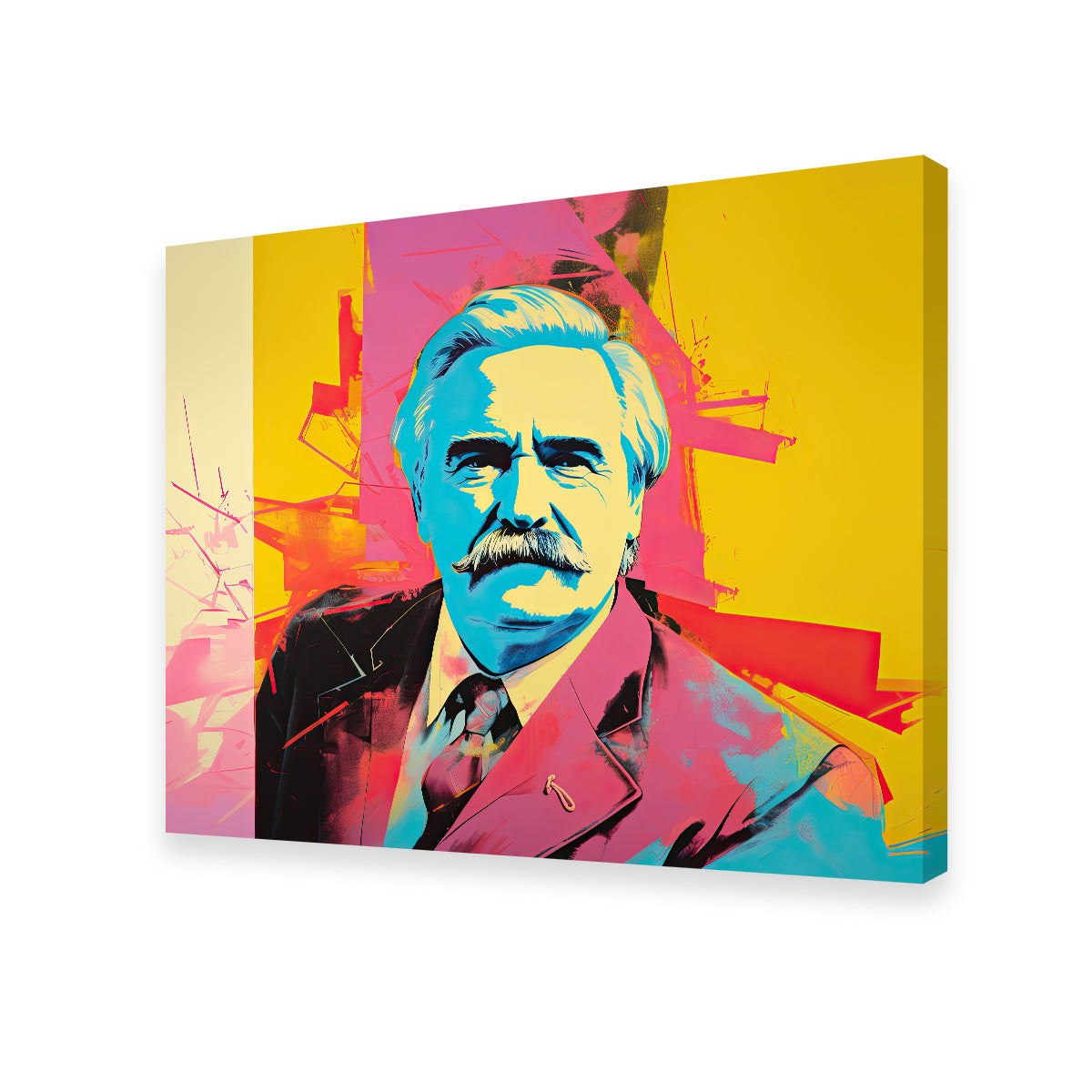 Lech Wałęsa - Warhol Style Wall Art