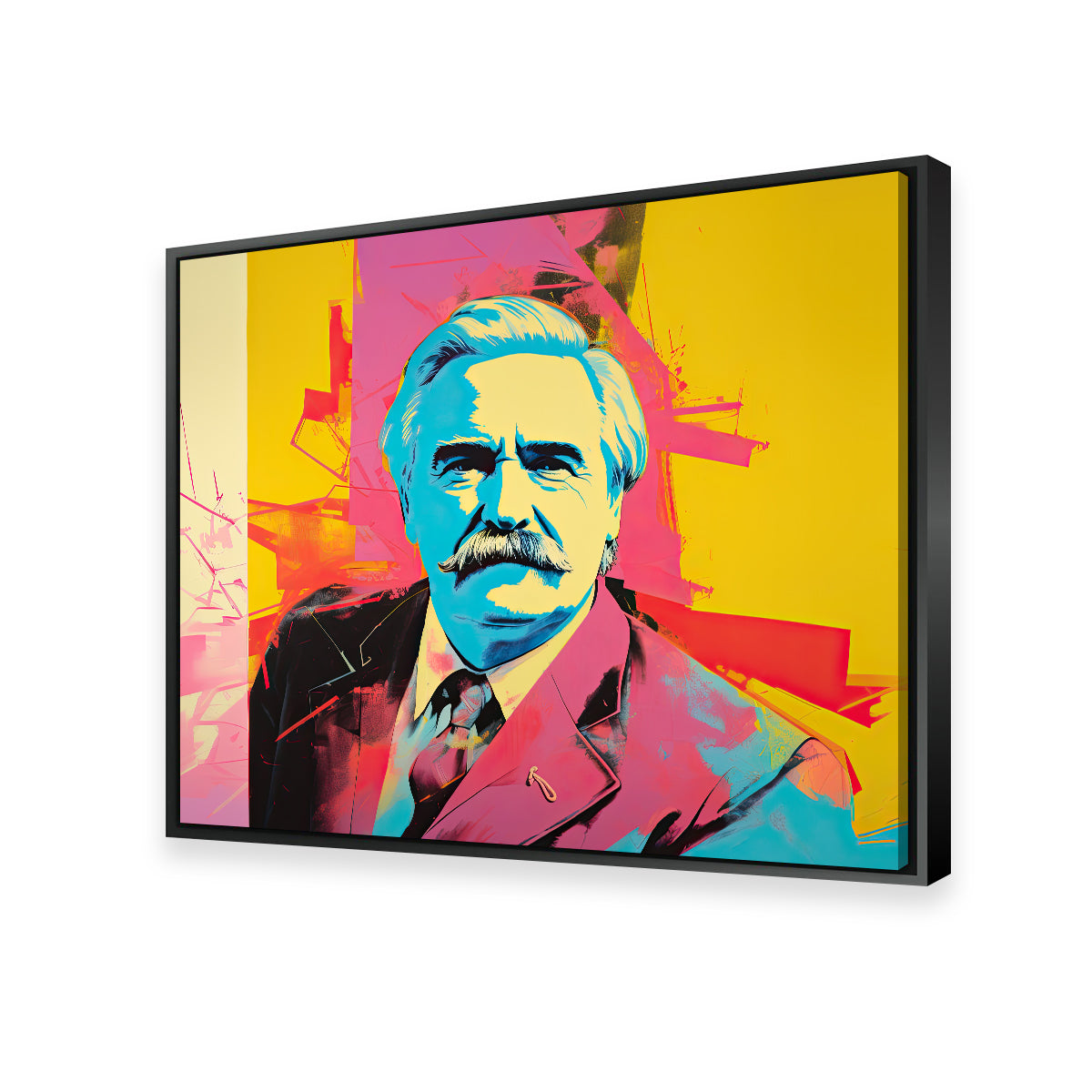 Lech Wałęsa - Warhol Style Wall Art