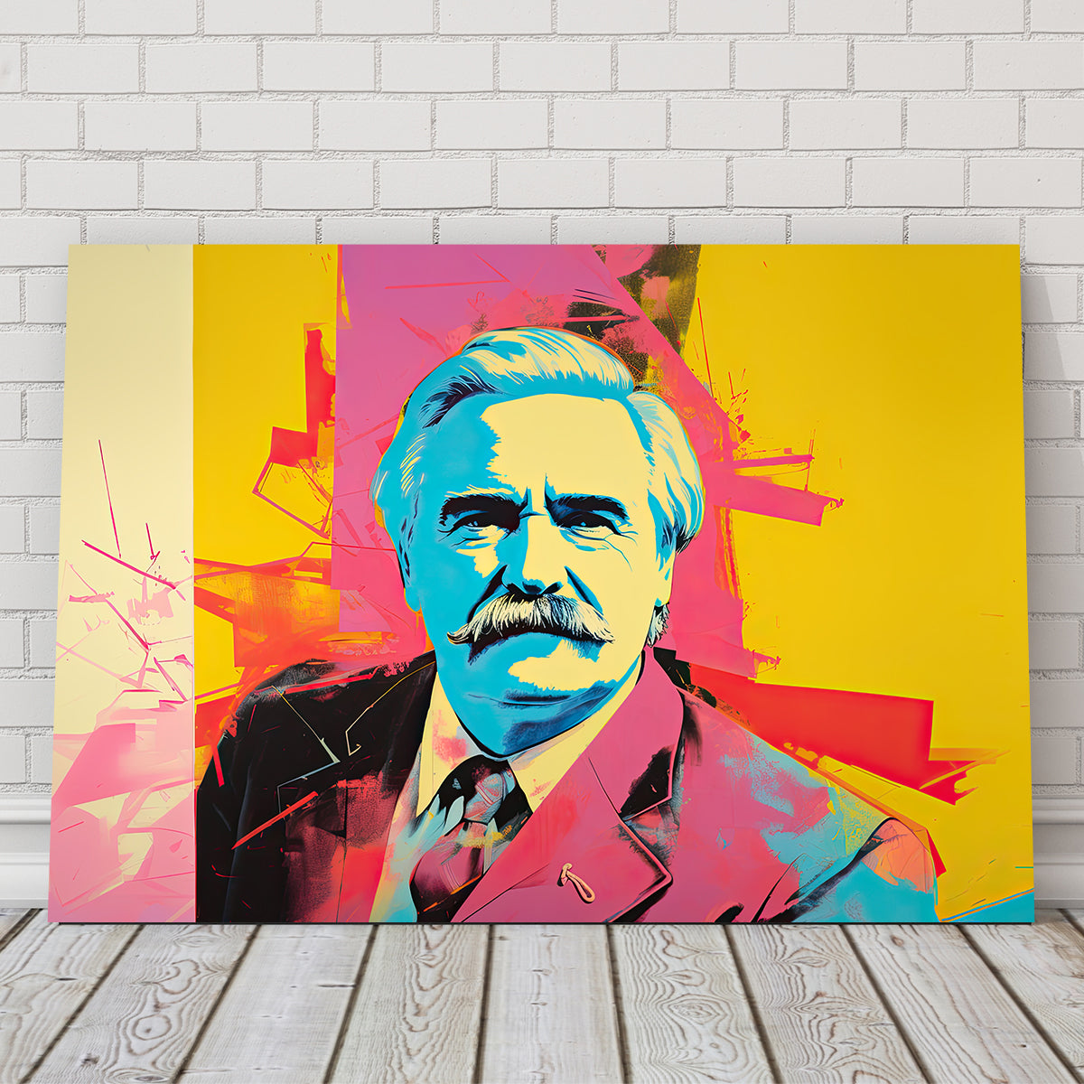 Lech Wałęsa - Warhol Style Wall Art